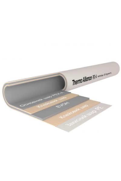 Труба для теплої підлоги Thermo Alliance PEX-a EVOH WHITE 5 layers 16x2.0 мм Spain